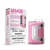 FRUIT FLASH KRAZE HD 2.0 DISPOSABLE VAPE (9000 PUFFs) FRUIT FLASH, a tantalizing burst of your beloved fruits in a single puff! Experience the electrifying fusion of tangy and nectarous notes that awaken your taste buds and enliven your palate. This extraordinary flavor symphony will leave you craving for more.